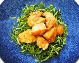お肉の揚げ焼き作り方4写真