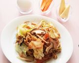 椎茸&人参&キャベツ&玉ねぎの焼きそば☆作り方6写真