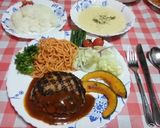 牛乳不使用でつくる基本のハンバーグ作り方12写真