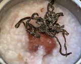 スープジャーであったかランチ_梅がゆ作り方8写真