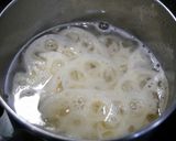 簡単！蓮根の梅酢漬け☆福神漬け風作り方3写真