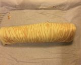 HMで作る簡単ロールケーキ風パンケーキ作り方5写真