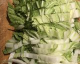 白菜とりんごのサラダ作り方1写真