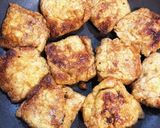 しそドレで♪油揚げのしそ肉づめ作り方7写真