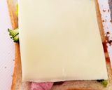 簡単ピザ風トースト！朝食、おやつに！作り方3写真