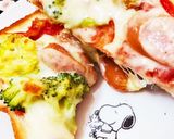 簡単ピザ風トースト！朝食、おやつに！作り方5写真