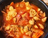 鶏皮×トマト煮 EX.作り方9写真