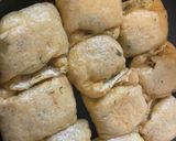 アツアツ焼きお揚げのおむすび作り方4写真
