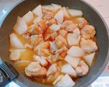 ☆★鶏肉と大根のオイスター煮☆★作り方5写真