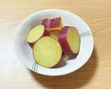 【減塩】さつまいものレモン煮作り方4写真