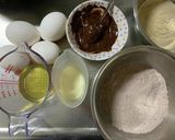 チョココアシフォンケーキ作り方1写真