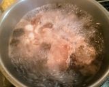 たまり醤油と三温糖の牛すじ大根煮作り方2写真