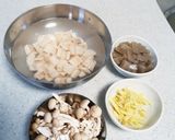 生姜たっぷりれんこんご飯作り方1写真