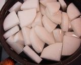 大根と鶏胸肉のこっくりめんつゆ煮作り方2写真