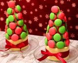 クリスマスに☆ミニマカロンタワーケーキ作り方1写真