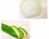 辛くない玉ねぎときゅうりとツナのサラダ作り方1写真