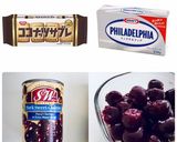《本格!簡単》ダークチェリーチーズケーキ作り方7写真