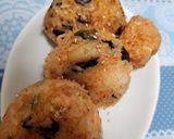 キムチ入り焼おにぎり作り方6写真