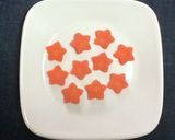 人参ピラフとほうれん草でクリスマスリース作り方2写真