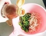 “素材活チゲ”で、ビビンバ風炒飯作り方1写真