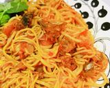 低糖質!トマトと鯖缶の簡単糖質0麺パスタ作り方8写真