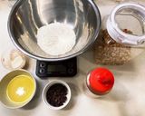 豆乳を使用したグラノーラクッキー作り方1写真