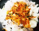 味付いらず!簡単キムチチーズ炒飯作り方4写真