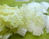 へそ大根と白菜のにんにく味噌煮作り方2写真