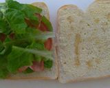 クリームチーズのBLTホットサンド☆作り方2写真
