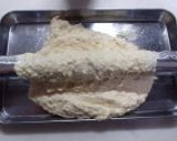 直火焼バウムクーヘン、積層型バターケーキ作り方20写真