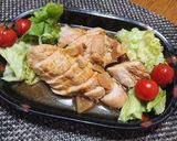 熟れすぎ柿で☆簡単！鶏胸肉チャーシュ－作り方4写真