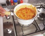渡り蟹のトマトクリームパスタ作り方13写真