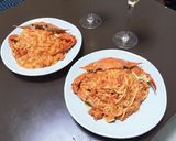 渡り蟹のトマトクリームパスタ作り方14写真