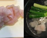 白身魚とブロッコリーのココナッツ炒め作り方1写真