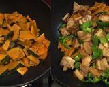 豚バラ肉と南瓜のピリ辛・五香粉炒め作り方6写真