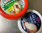 簡単二層のチーズケーキ作り方1写真