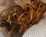ゴボウと椎茸のサクサク揚げ・トッピング用作り方4写真