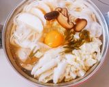 寒い日には、鍋焼きうどん!作り方4写真