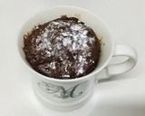 レンジで簡単！マグカップチョコケーキ作り方5写真