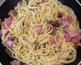 牛乳で濃厚☆ポルチーニのクリームパスタ作り方6写真