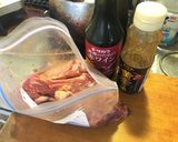 豚スペアリブの焼肉タレ漬け作り方1写真