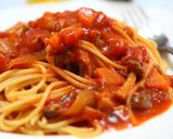 トマトソースのスパゲッティ作り方9写真