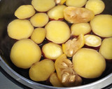 エコ　さつま芋柚子煮（絞り後の柚子使用）作り方3写真