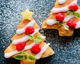 クリスマスツリー☆ホットケーキ♪作り方8写真
