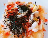 焼き鮭リメイク～鮭とネギのマヨネーズピザ作り方5写真