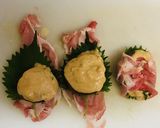 しいたけのぎゅぎゅう詰めの豚ロース巻き作り方5写真