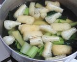 小松菜・じゃが芋のお味噌汁♪作り方4写真