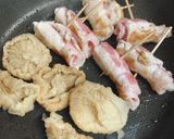 へそ大根と豚肉の角煮風作り方3写真