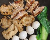 へそ大根と豚肉の角煮風作り方4写真