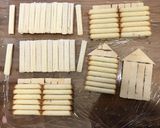 2020 クリスマス お菓子の家作り方8写真